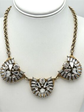 J. Crew Jeweled Panels Necklace